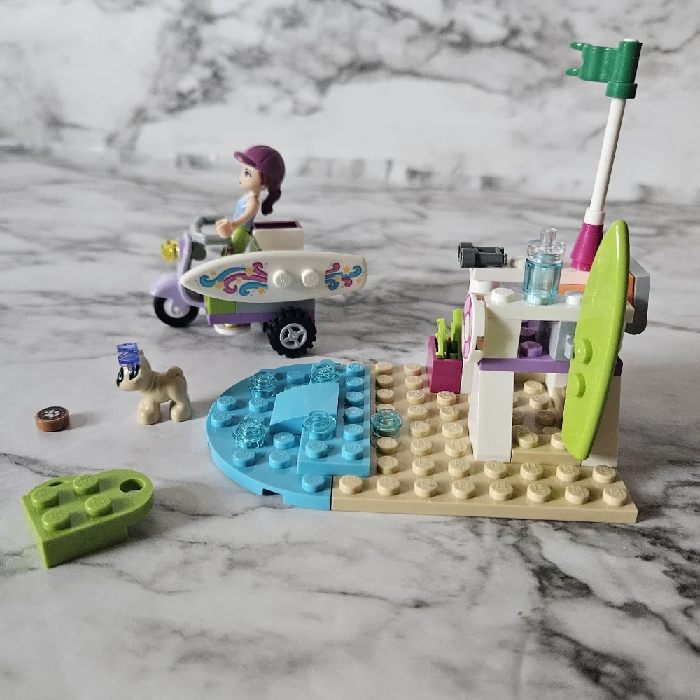Lego Friends Mia's Beach Scooter 2017 Retired Set #41306